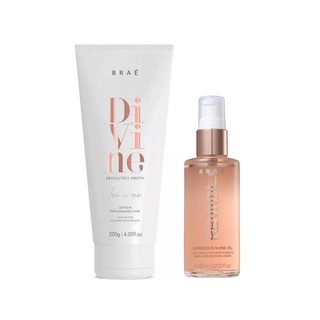 Braé Kit Divine Leave In Ten In One + Revival Oil Gorgeous