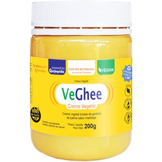 VeGhee - Manteiga Vegetal com sal do Himalaia - 200g - Natural Science (1)