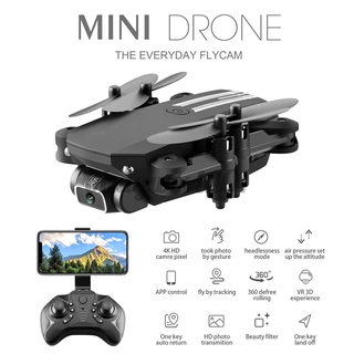 Drone Quadricóptero Rtf Ls-Min Mini Wifi Fpv Com 4k / 1080p Hd Altitude Modo De Segurar