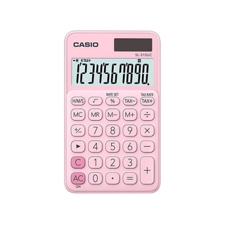 Calculadora de bolso 10 digitos SL-310UC-PK Rosa - Casio