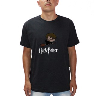 Camiseta unissex desenho harry potter filme