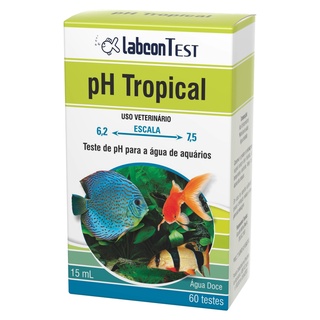 Teste De Ph Tropical Labcon 15ml - 60 Testes