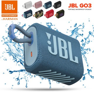 【JBL GO 3】Preço mais baixo 100% original alto-falantes Bluetooth Som estéreo alto-falante portátil sem fio subwoofer à prova d'água estilo arrojado