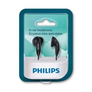 Fone de Ouvido Philips Estéreo Preto Para Celular Smartphone Tablet Caixa de Som