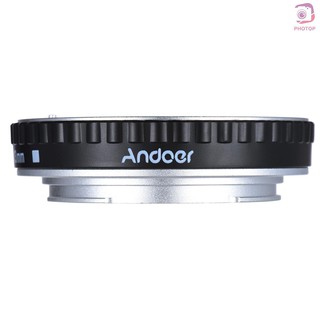 PR*Andoer Colorful Metal TTL Auto Focus AF Macro Extension Tube Ring for Canon EOS EF EF-S 60D 7D 5D II 550D Red (4)