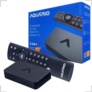 Conversor Para Tv Digital Aquario Full Hd Gravador Dtv-9000