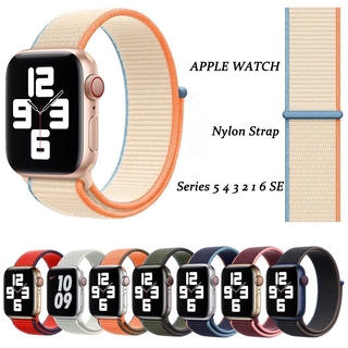 Pulseira De nylon The loop É Adequada Para Apple watch series 7 SE 6 5 4 3 44 41 45 38 42 40mm relógio smart Esportivo Opcional