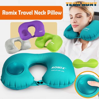 Original Press Inflatable Travel Pillow Romix