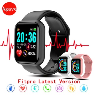 Y68 Smartwatch Mulheres Homens Esporte Bluetooth Banda Inteligente Monitor De Freqüência Cardíaca Pressão Arterial Rastreador De Fitness Pulseira Para Android IOS