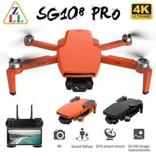 ZLL SG108 Pro SG108 GPS Drone Com 5G Wifi FPV 4K HD Dual Camera Brushless RC Dobrável Quadcopter 1000m Controle Distância Dron