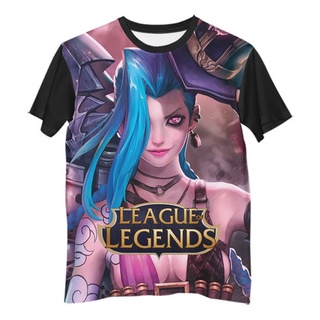 Br Camisa Camiseta League Of Legends Jinx Normal Skin G0662