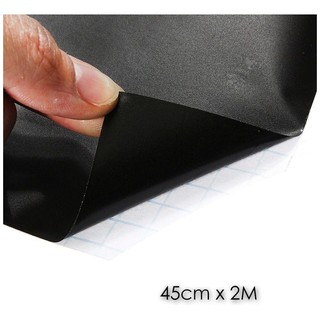 Adesivo Lousa Quadro Negro, Preto Fosco, 2 Metros x 45 cm (7)