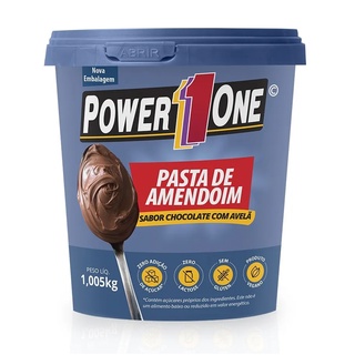 Pasta de Amendoim Chocolate e Avelã Power One 1kg