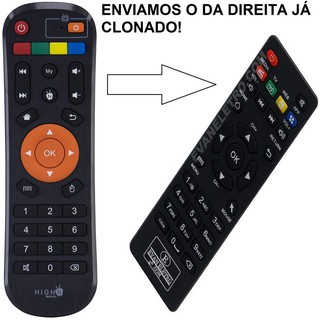 Controle Remoto High Tv Brasil Plus