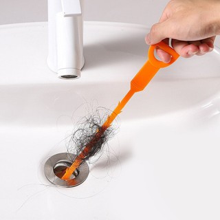 Coletor desentupidor flexível removedor puxador de cabelo ralo/pias (4)