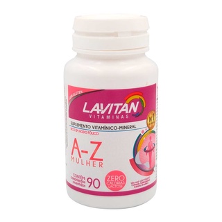 Lavitan Suplemento Vitamínico A-z Mulher Com 60 Comprimidos CIMED (3)