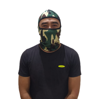 Kit 15 Toucas Ninjas balaclavas camuflada militar tática paintball suplex premium
