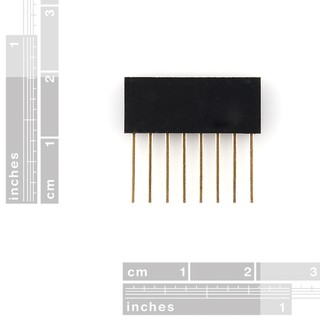 Conector Macho Femea Empilhavel 8 Pinos Esp8266 Arduino X 1 Unidade