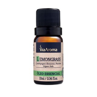 Óleo Essencial Lemongrass Via Aroma 10ml