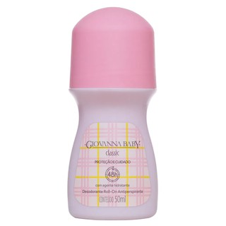 Desodorante Roll-On Giovanna Baby Proteção e cuidado Classic 50ml