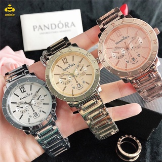 Relógio Feminino De Aço Inoxidável Pandora Tangan Wanita Jam