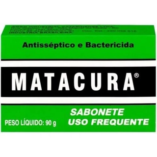 Sabonete Antisséptico E Bactericida Matacura Para Cachorro ou gato 90g