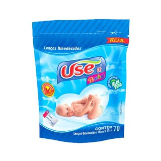 Lencos Umedecidos Baby Refil C/ 70 Un Use It