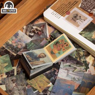 Mr.Paper Medieval Mini 400 Pcs Especial Cartão De Papel Scrapbooking / Cartão Que Faz / Projeto De Journal Diy Retro Pendurar Com Buraco Cartões (3)