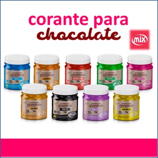 Corante Gel Para Chocolate 12g Mix CORES