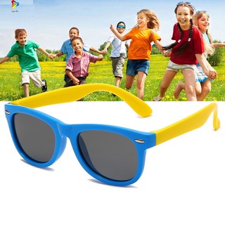 Óculos Infantil Polarizado De Sol Uv400 Flexível Criança