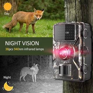 Nova 12mp 1080 P Trilha Câmera De Caça Wildcamera Vigilância Selvagem 2 '' Tft Night Vision Câmeras Esco @ @ Teiros Photo Traps Pista