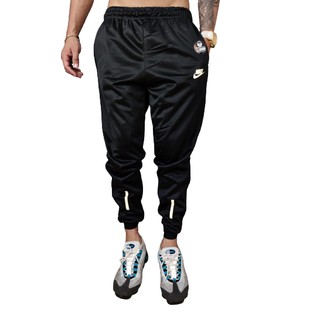 Calça Nike Masculina Com Bolso Promoção Jogger Envio Imediato Preta Logo Refletivo