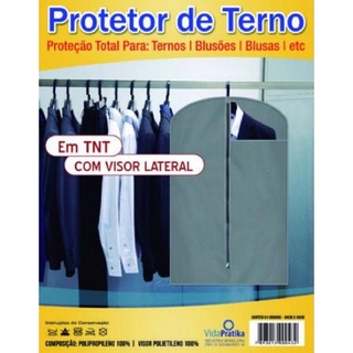 Capa Protetor De Terno Blusões e Blusas em TNT Com Visor (2)