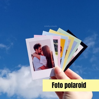 9 Fotos Polaroid varias cores - com ou sem legenda - com ou sem imã - tamanho: 9x6 cm (novo modelo)