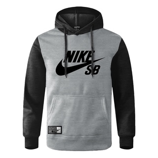 Blusa Nike SB Logo Grande Masculina De Moletom Com Capuz Tecido Grosso E Quente