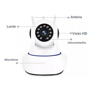 Baba Eletronica Wifi Camera Visao Noturna C/ Microfone (7)