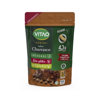 Snacks Integral Sabor Churrasco 40g - Vitao