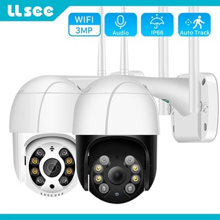 LLSEE Câmera Externa Wi-Fi Ai De 3mp Hd Com Detecção De Corpo Humano/De Segurança/Vídeo/Cctv