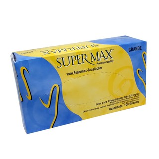 Luvas de procedimento Látex com Pó - Super Max G