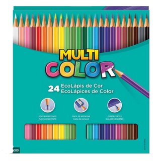 Lapis De Cor Escolar Prossional Multicolor De 12- 24 -36 Cores Material Escolar Pintura Cores Viva