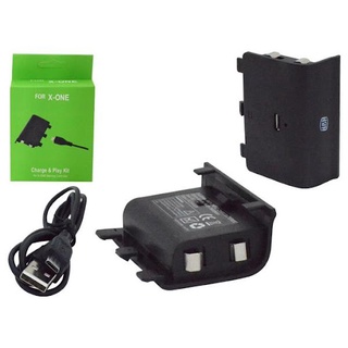 Kit Bateria para controle de Xbox one 1 Bateria + 1 cabo conector para carregamento