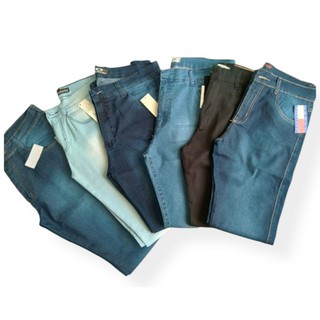 Calça Jeans Masculina com Lycra Tradicional Cores Sortidas