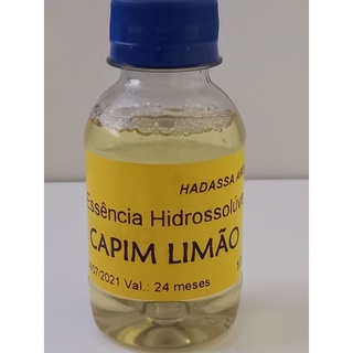 Essência Hidrossolúvel 100ml capim-limão