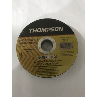disco de corte ferro/metal thompson