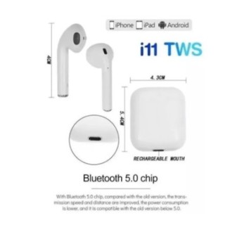 Fone De Ouvido Bluetooth Sem Fio i11 TWS (4)