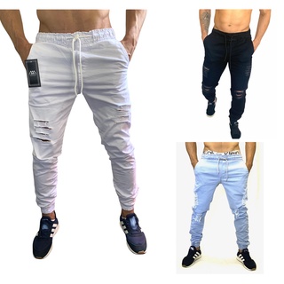 jogger masculina jeans sarja calca estilo lancamento oferta frete gratis