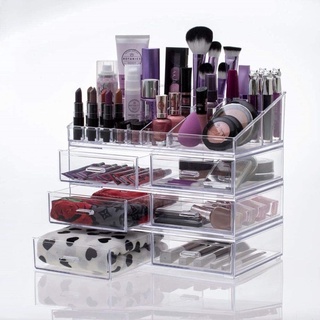 Kit Organizador de Maquiagens Acessorios Cosmeticos - Acrilico (3)