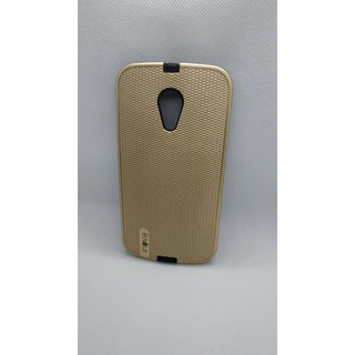 Capa Para o Motorola Moto G2 Dourada Anti-impacto