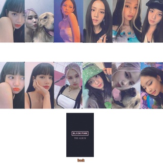 12pcs/set Kpop Blackpink Album THE ALBUM Lomo Card Jisoo Rose Lisa Jennie Photocard Cards