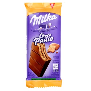 Milka Choco Pause Biscoito Cobertura Chocolate